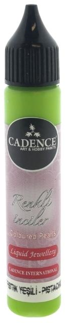 Cadence - Colored Pearls - Opaque - Pistache Groen - 25 ml (Pearls0577) *