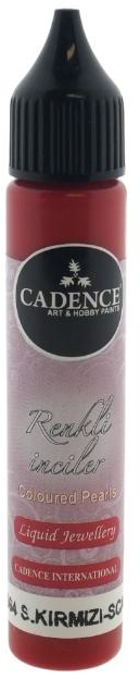 Cadence - Colored Pearls - Opaque - Rood - 25 ml (Pearls0564) *
