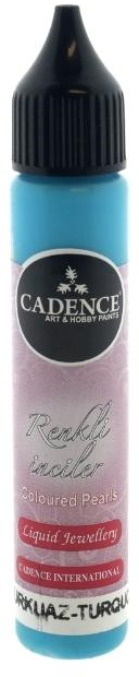 Cadence - Colored Pearls - Opaque - Turquoise - 25 ml (Pearls0570) *