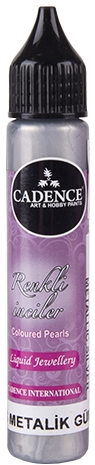 Cadence - Colored Pearls - Opaque - Zilver - 25 ml (Pearls0586) *
