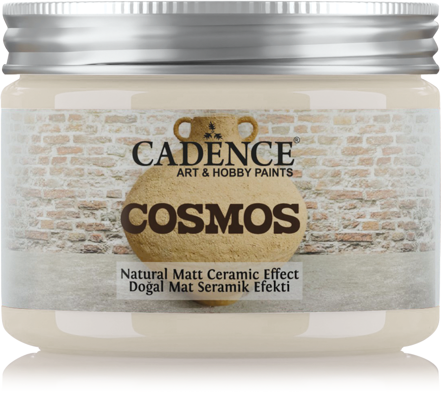 Cadence - Cosmos Naturel Matt - Keramiek Verf - Ecru - 150 ml (0002 0150) *