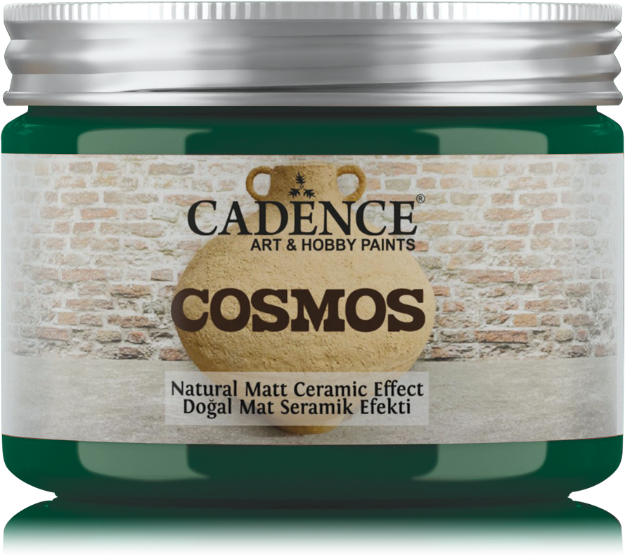 Cadence - Cosmos Naturel Matt - Keramiek Verf - Emerald Green - 150 ml (0012) *