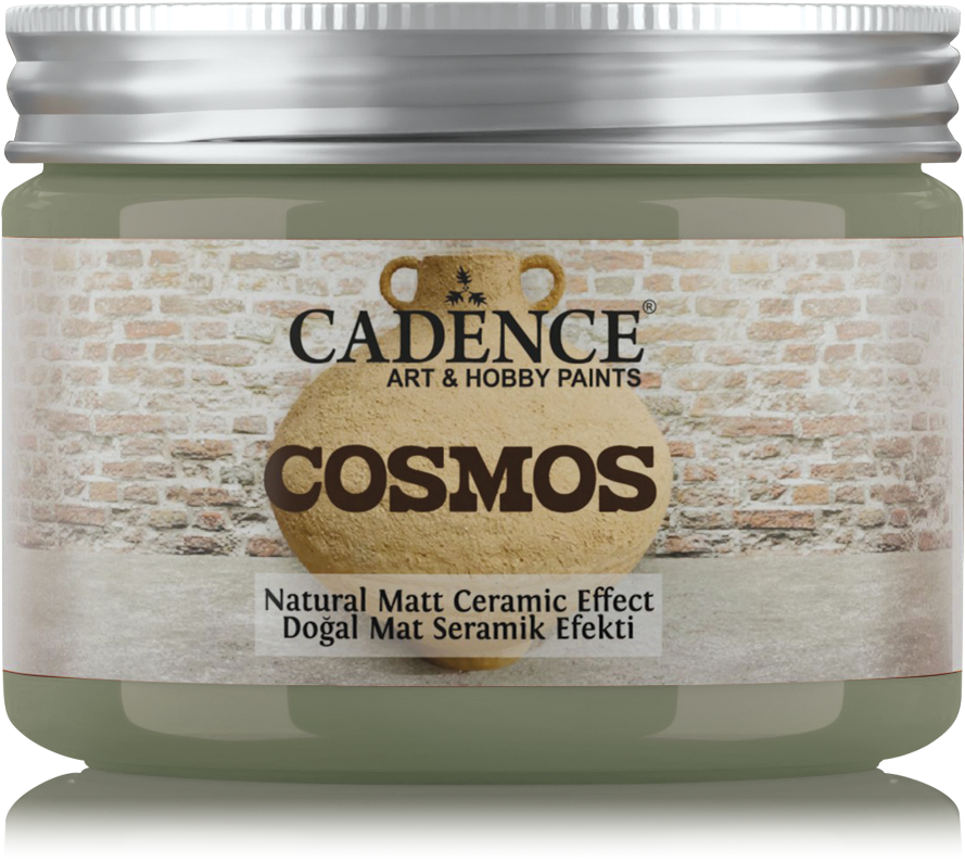 Cadence - Cosmos Naturel Matt - Keramiek Verf - Mould Green - 150 ml (0010) *