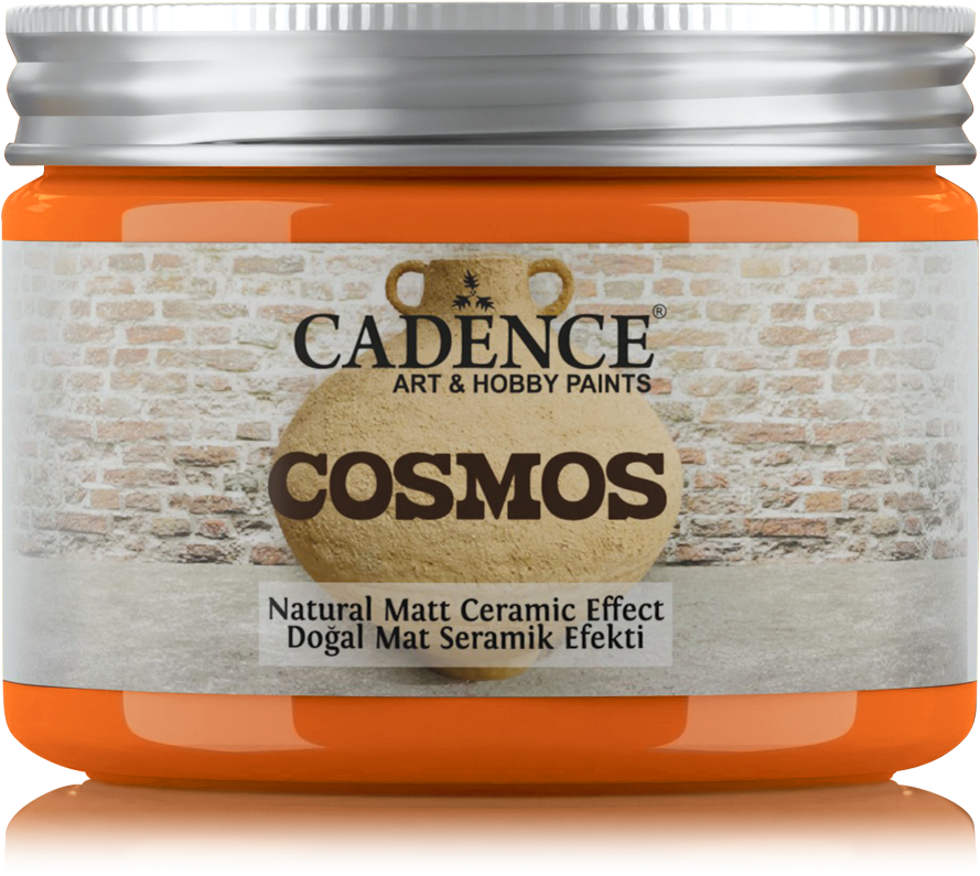 Cadence - Cosmos Naturel Matt - Keramiek Verf - Orange - 150 ml (0004) *
