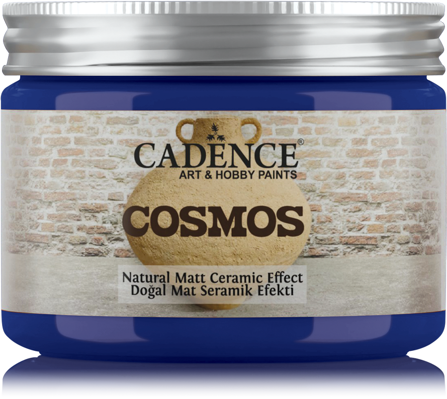 Cadence - Cosmos Naturel Matt - Keramiek Verf - Ultramarine Blue - 150 ml (0007) *