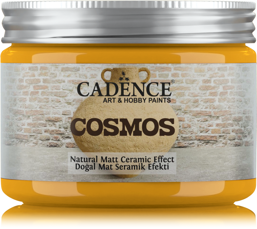 Cadence - Cosmos Naturel Matt - Keramiek Verf - Yellow - 150 ml (0003) *