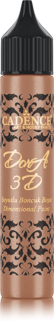 Cadence - Dora 3D Metallic Dimensional Verf - Bronze  - 25 ml (5167) *
