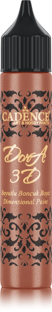 Cadence - Dora 3D Metallic Dimensional Verf - Copper 25 ml (5173) *