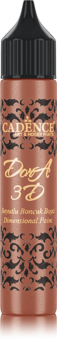 Cadence - Dora 3D Metallic Dimensional Verf - Copper 25 ml (5173) *