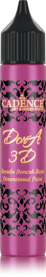 Cadence - Dora 3D Metallic Dimensional Verf - Cyclaam - 25 ml (5144) *