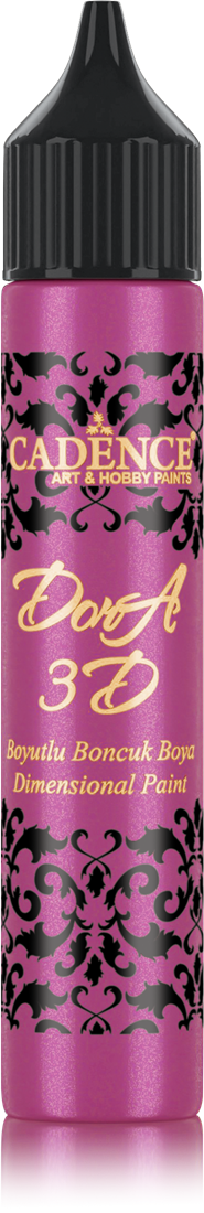 Cadence - Dora 3D Metallic Dimensional Verf - Cyclaam - 25 ml (5144) *
