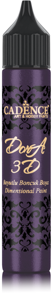 Cadence - Dora 3D Metallic Dimensional Verf - Dark Orchid 25 ml (5139) *