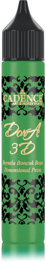 Cadence - Dora 3D Metallic Dimensional Verf - Groen - 25 ml (5135) *