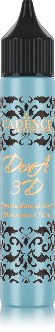Cadence - Dora 3D Metallic Dimensional Verf - Mintgroen - 25 ml (5153) *