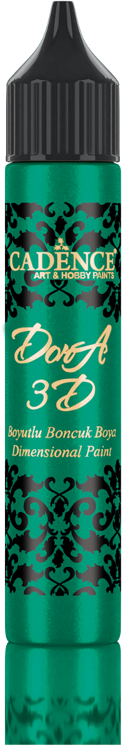 Cadence - Dora 3D Metallic Dimensional Verf - Petrolium - 25 ml (5140) *