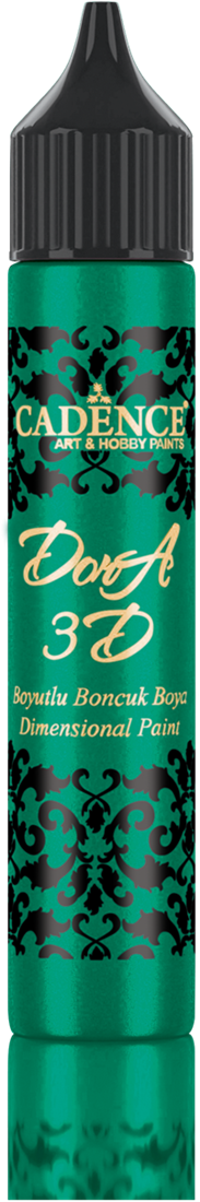 Cadence - Dora 3D Metallic Dimensional Verf - Petrolium - 25 ml (5140) *