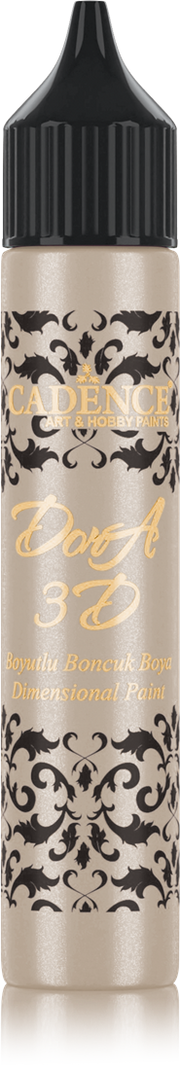 Cadence - Dora 3D Metallic Dimensional Verf - Platina - 25 ml (5137) *