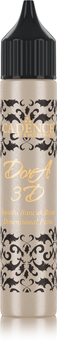 Cadence - Dora 3D Metallic Dimensional Verf - Platina - 25 ml (5137) *