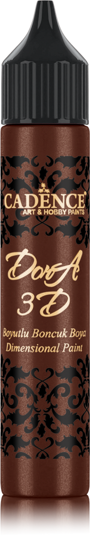 Cadence - Dora 3D Metallic Dimensional Verf - Walnoot - 25 ml(5168) *