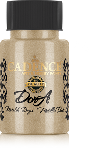 Cadence - Dora Acrylverf Metallic - Antiek gold - 50ml - (0150)