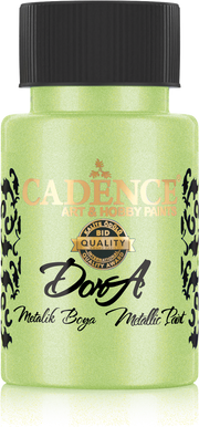 Cadence - Dora Acrylverf Metallic - Apple green - 50ml - (0161)