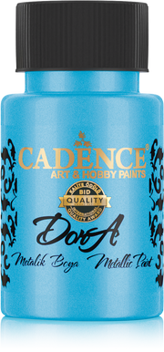 Cadence - Dora Acrylverf Metallic - Archer Blue - 50ml - (0179)