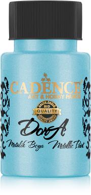 Cadence - Dora Acrylverf Metallic - Blue Green - 50ml - (0201)