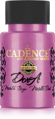 Cadence - Dora Acrylverf Metallic - Bright Fuchsia  - 50ml - (0155)