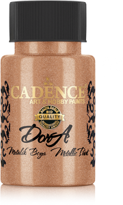 Cadence - Dora Acrylverf Metallic - Bronze - 50ml - (0167)