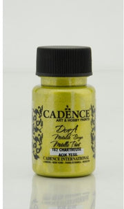 Cadence - Dora Acrylverf Metallic - Charteuse - 50ml - (0162)