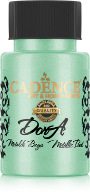 Cadence - Dora Acrylverf Metallic - Cool Mint - 50ml - (0182)