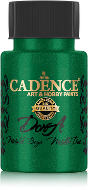 Cadence - Dora Acrylverf Metallic - Emerald - 50ml - (0141)