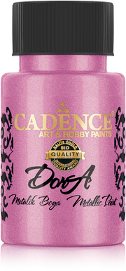 Cadence - Dora Acrylverf Metallic - Fel Roze - 50ml - (0191)