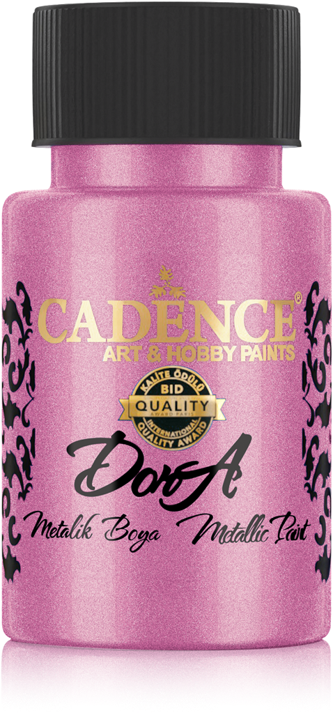 Cadence - Dora Acrylverf Metallic - Fel Roze - 50ml - (0191)