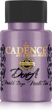 Cadence - Dora Acrylverf Metallic - Heather - 50ml - (0189)