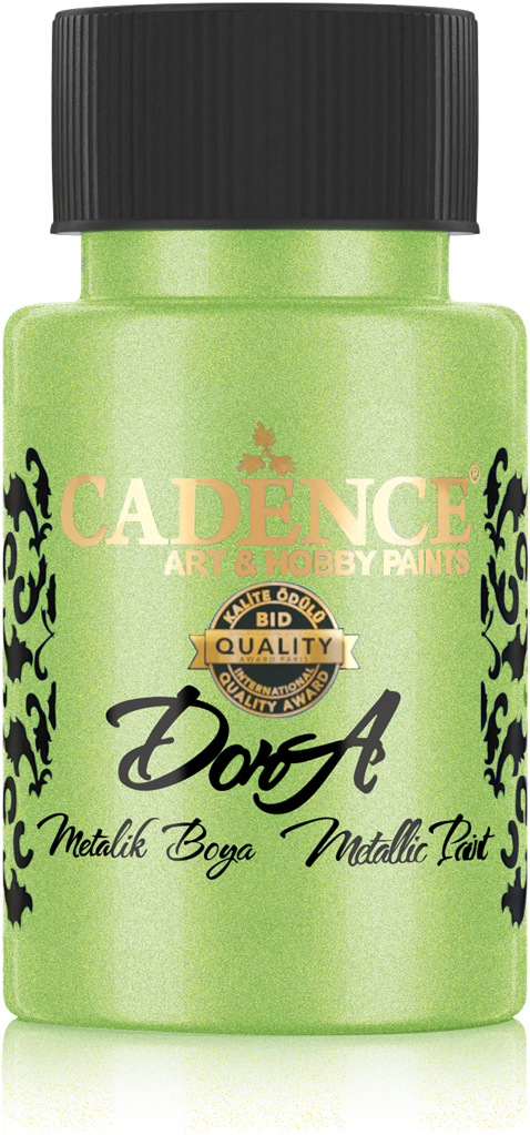 Cadence - Dora Acrylverf Metallic - Kiwi Green - 50ml - (0194)