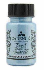 Cadence - Dora Acrylverf Metallic - Mediterrean Sky - 50ml - (0158)