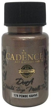 Cadence - Dora Acrylverf Metallic - Pink Brown - 50ml - (0170)