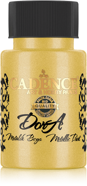 Cadence - Dora Acrylverf Metallic - Rich gold - 50ml - (0136)