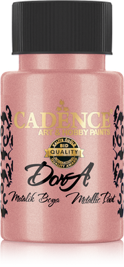 Cadence - Dora Acrylverf Metallic - verf Rose Gold - 50ml - (0202)