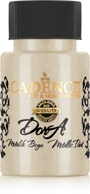 Cadence - Dora Acrylverf Metallic - Silver Gold - 50ml - (0159)