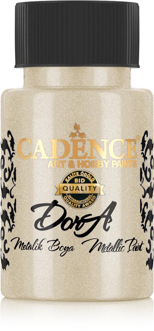 Cadence - Dora Acrylverf Metallic - Silver Gold - 50ml - (0159)