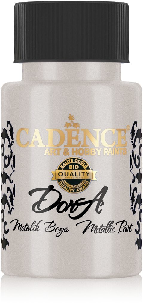Cadence - Dora Acrylverf Metallic - Zilver - 50ml  - (0132)