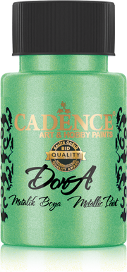 Cadence - Dora Acrylverf Metallic - Bright Vivid Green - 50ml - (0183)