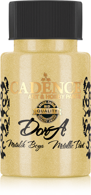 Cadence - Dora Acrylverf Metallic - White Gold - 50ml - (0148)