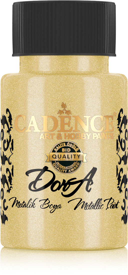 Cadence - Dora Acrylverf Metallic - White Gold - 50ml - (0148)