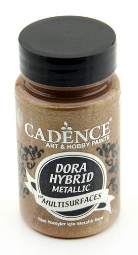 Cadence - Dora Hybrid Acrylverf - Metallic - Antiek goud - 90 ml (7150)