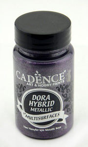 Cadence - Dora Hybrid Acrylverf - Metallic - Donker Orchidee - 90 ml (7139)