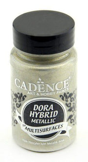 Cadence - Dora Hybrid Acrylverf - Metallic - Platinum - 90 ml (7137)