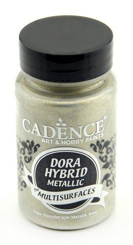 Cadence - Dora Hybrid Acrylverf - Metallic - Platinum - 90 ml (7137)